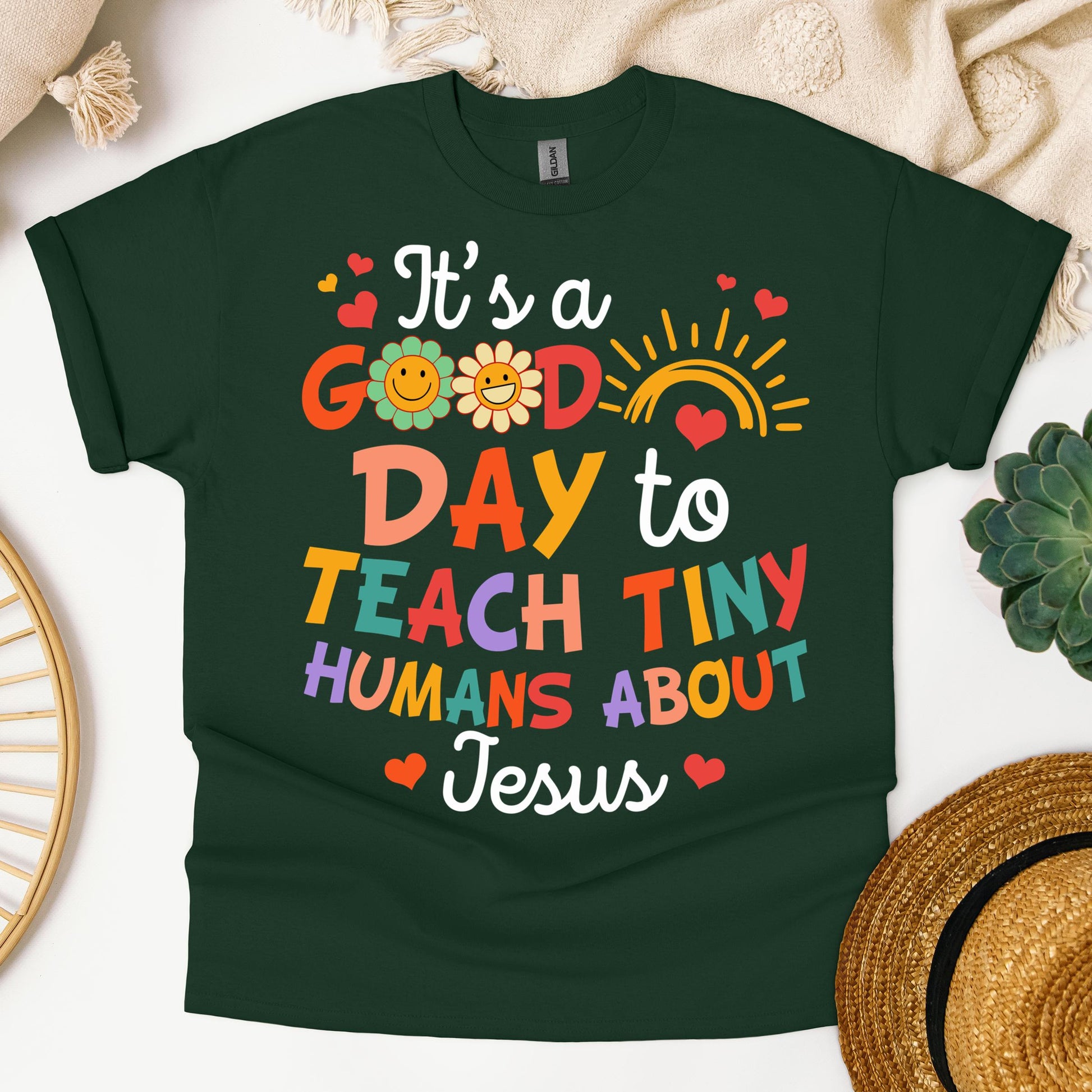 It's A Good Day To Teach Tiny Humans About Jesus