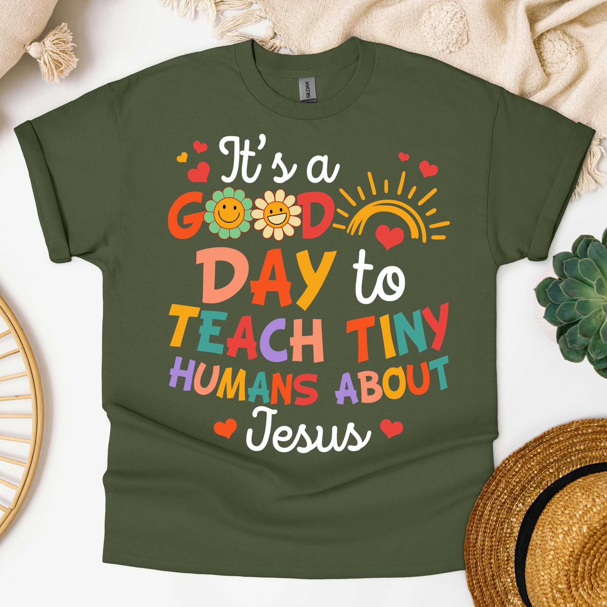 It's A Good Day To Teach Tiny Humans About Jesus