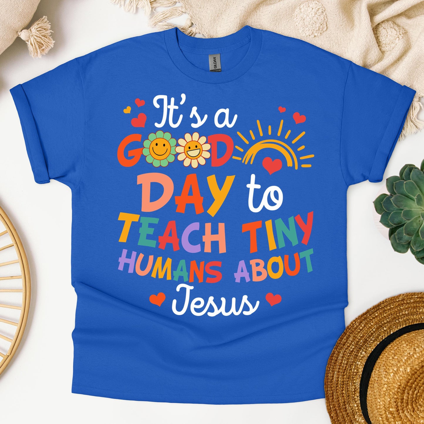 It's A Good Day To Teach Tiny Humans About Jesus