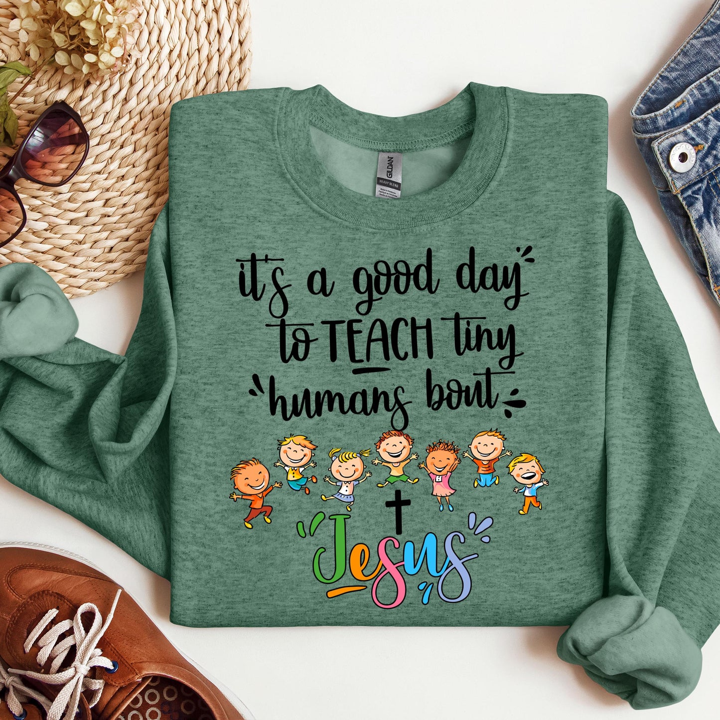 It's A Good Day To Teach Tiny Humans Bout Jesus 03
