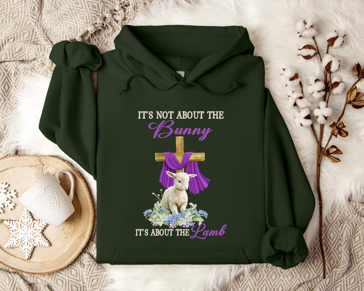 It's Not About The Bunny It's About The Lamb Hoodie