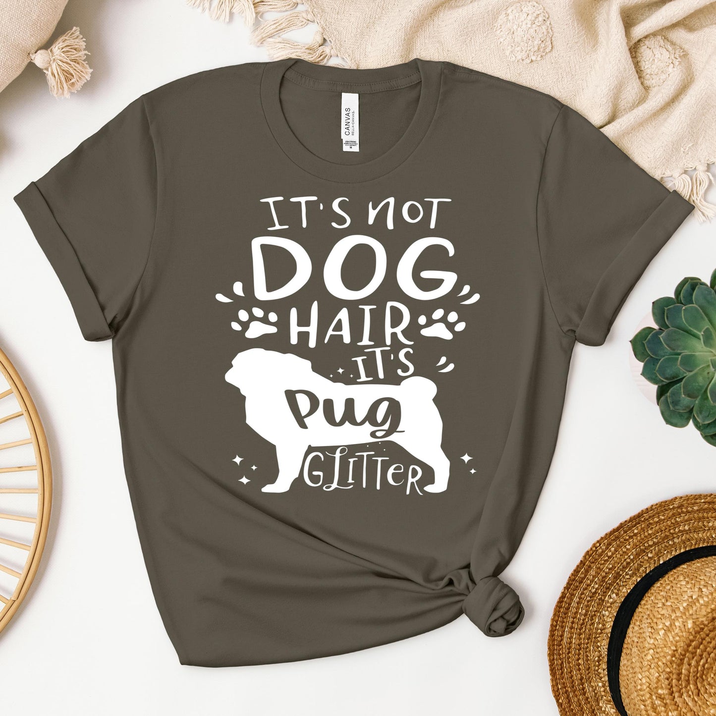 It's Not Dog Hair It's Pug Glitter 01