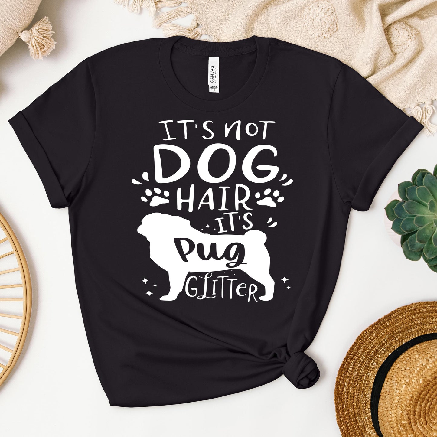 It's Not Dog Hair It's Pug Glitter 01