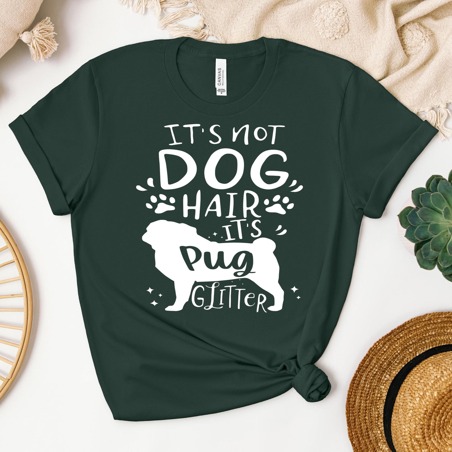 It's Not Dog Hair It's Pug Glitter 01