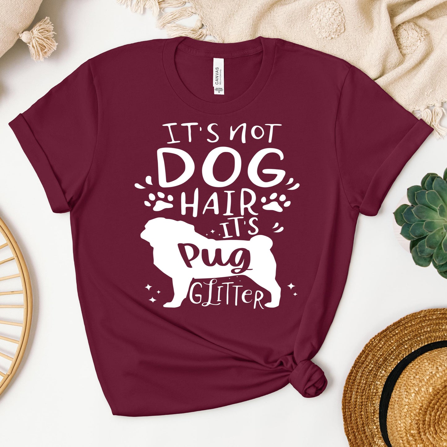 It's Not Dog Hair It's Pug Glitter 01