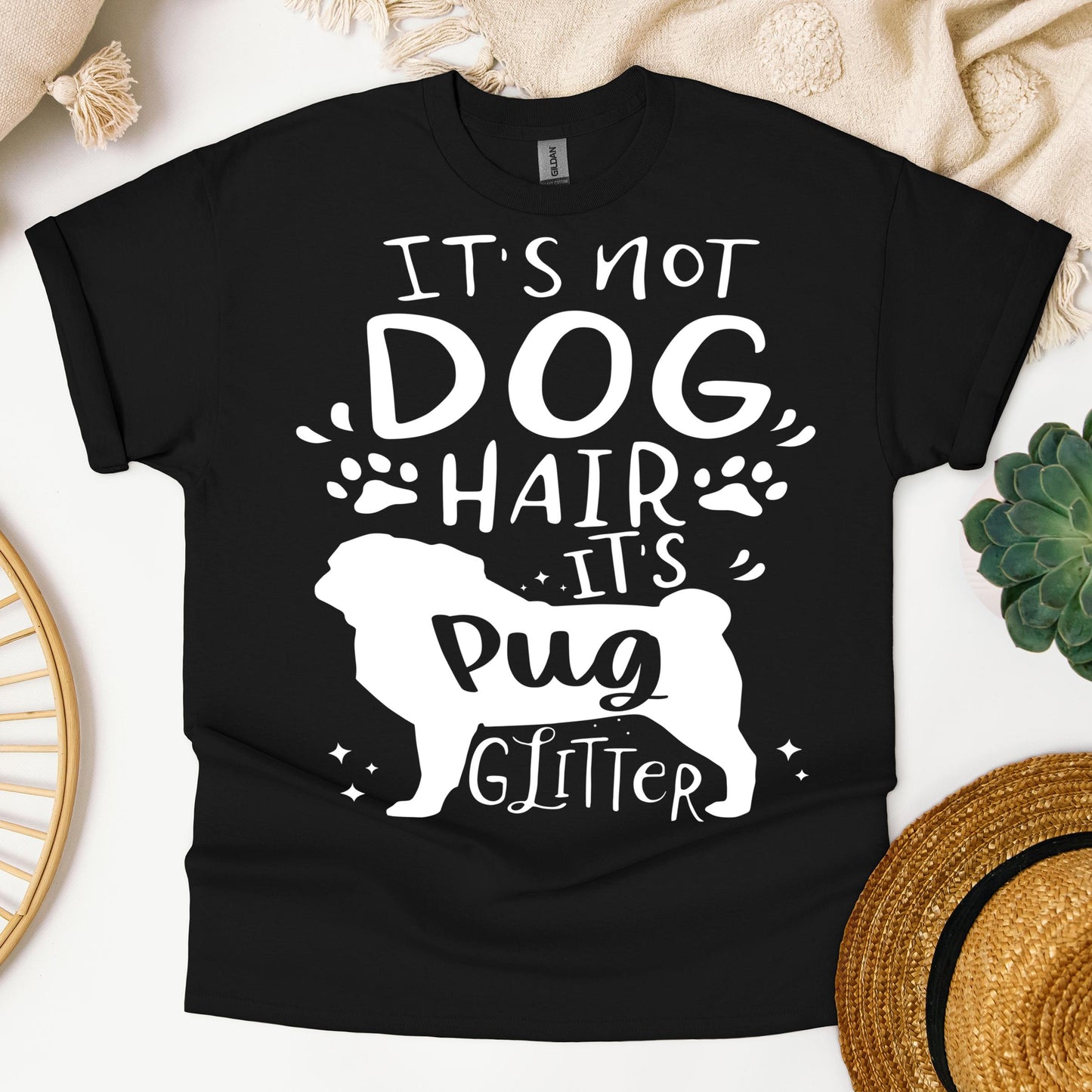 It's Not Dog Hair It's Pug Glitter 01