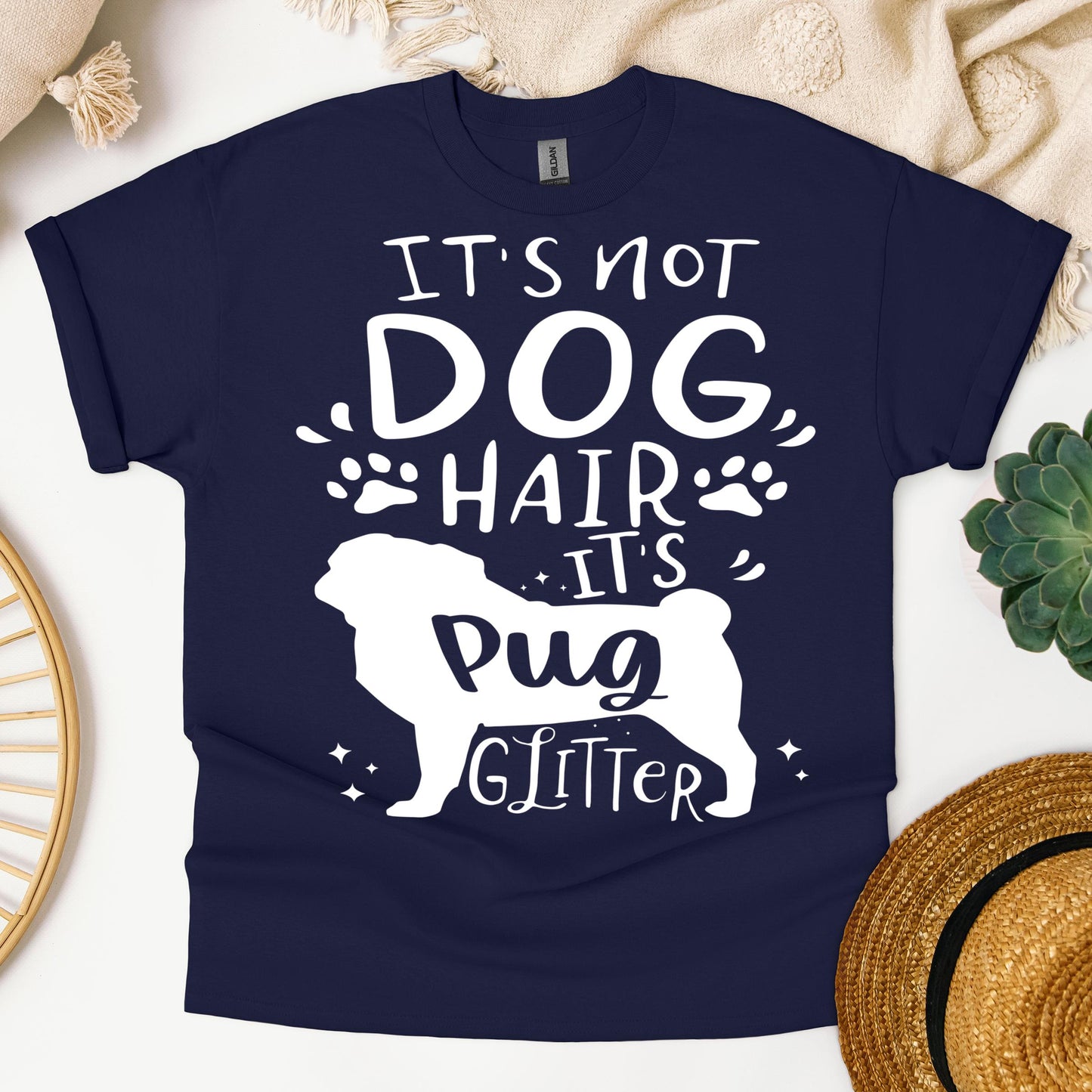 It's Not Dog Hair It's Pug Glitter 01