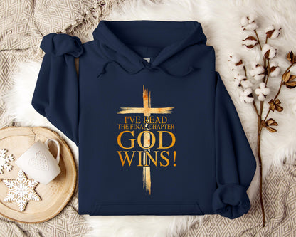 I've Read The Final Chapter God Wins Hoodie