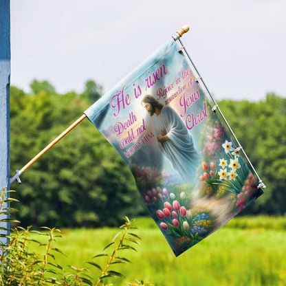 FLAGWIX  Easter Day Jesus Christ He Is Risen Resurrection of Jesus Christ Flag