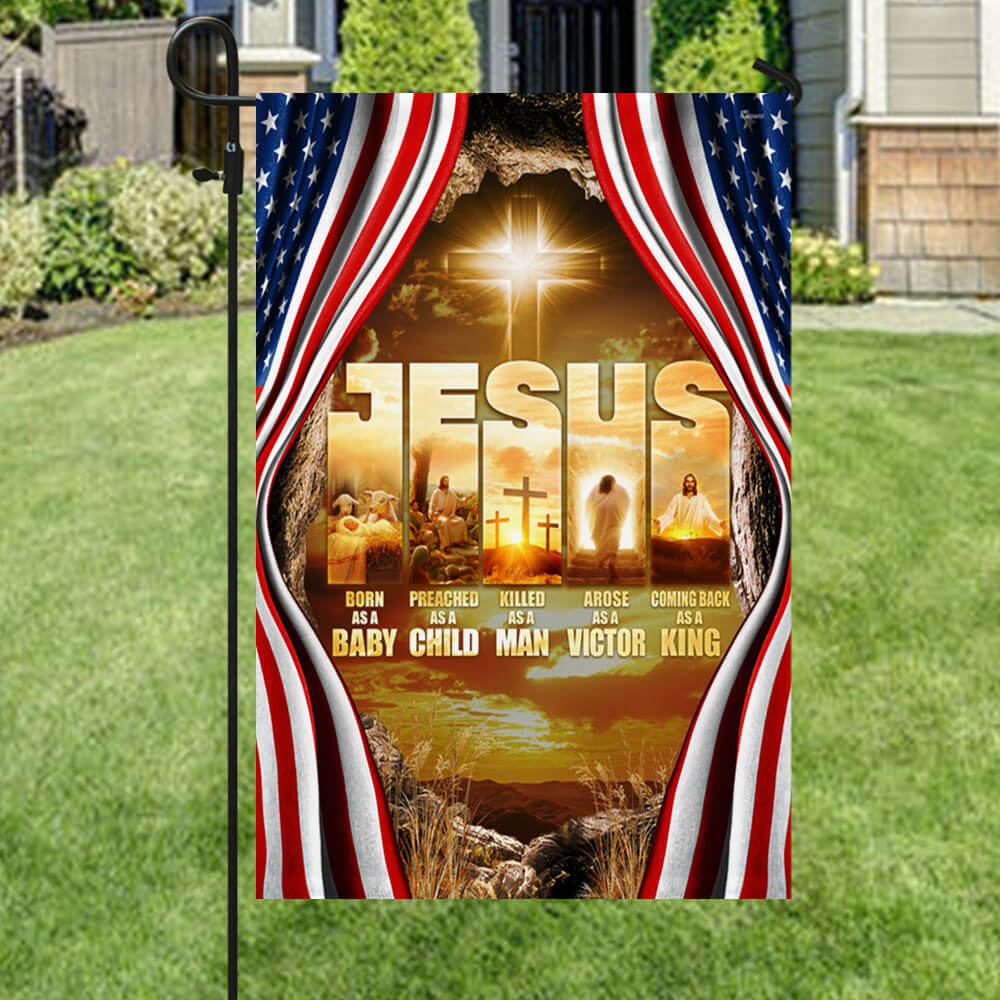 Jesus Flag Coming Back As A King