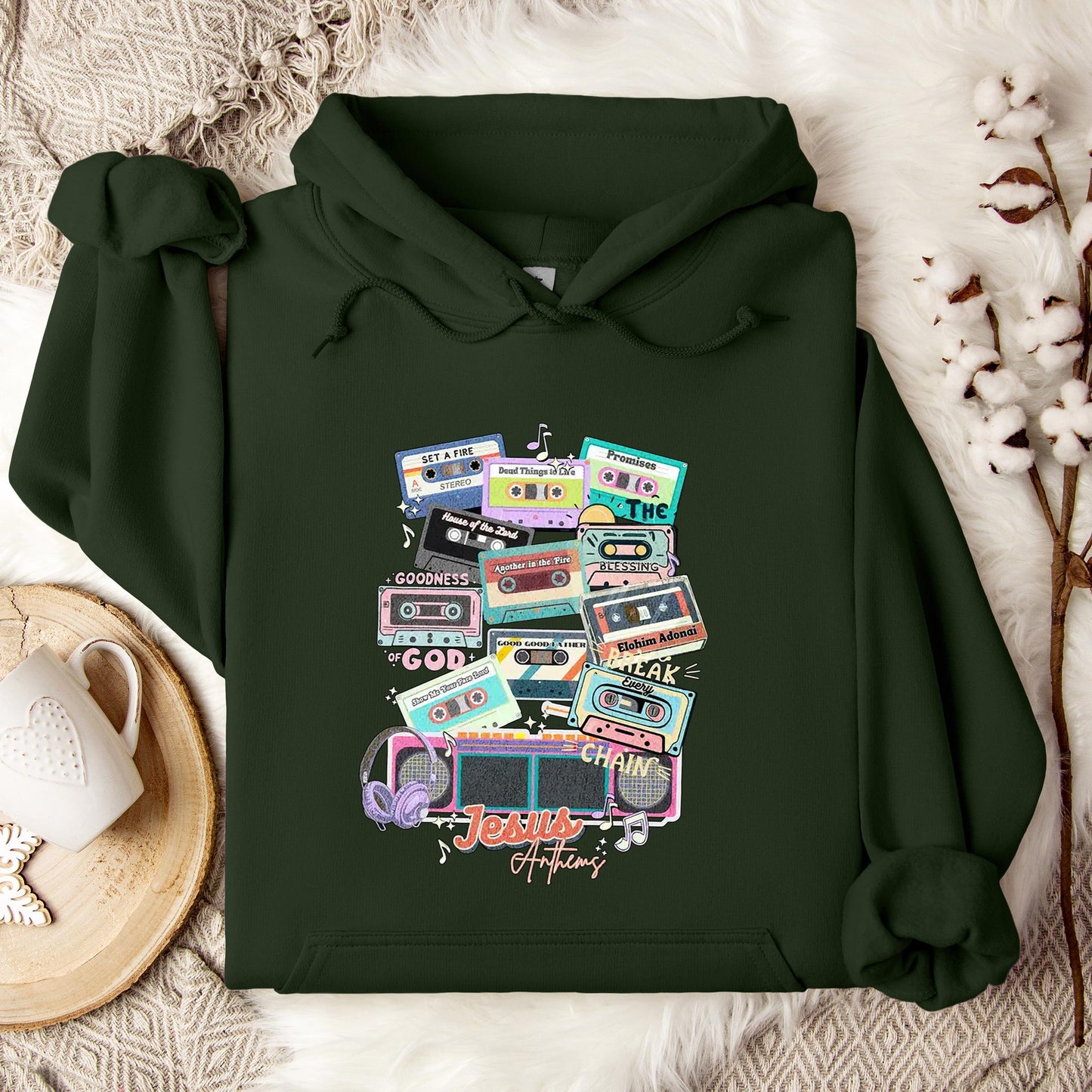 Jesus Anthems Retro 01 Hoodie