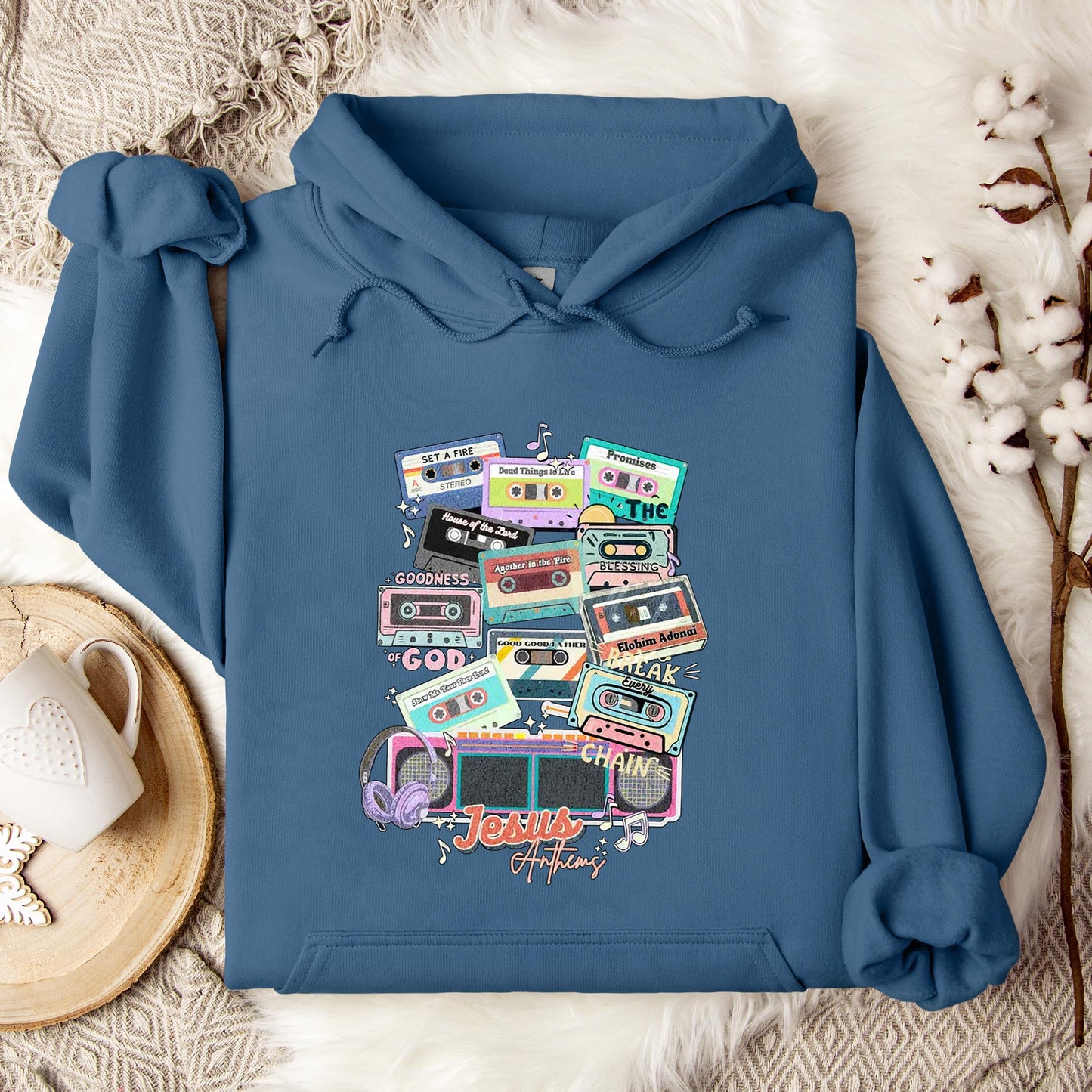 Jesus Anthems Retro 01 Hoodie