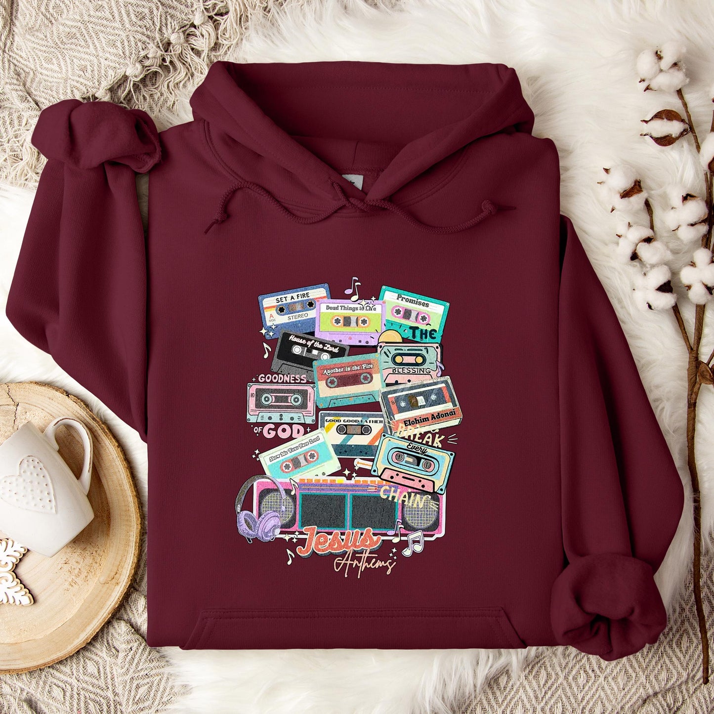 Jesus Anthems Retro 01 Hoodie