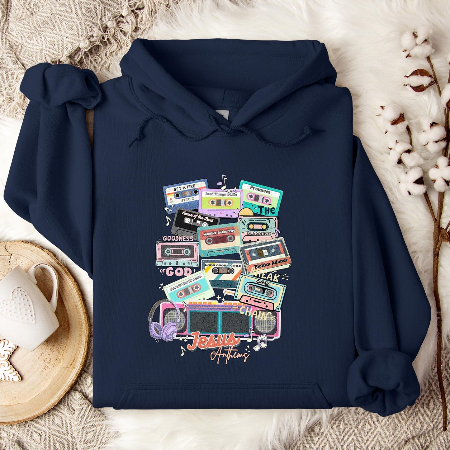 Jesus Anthems Retro 01 Hoodie