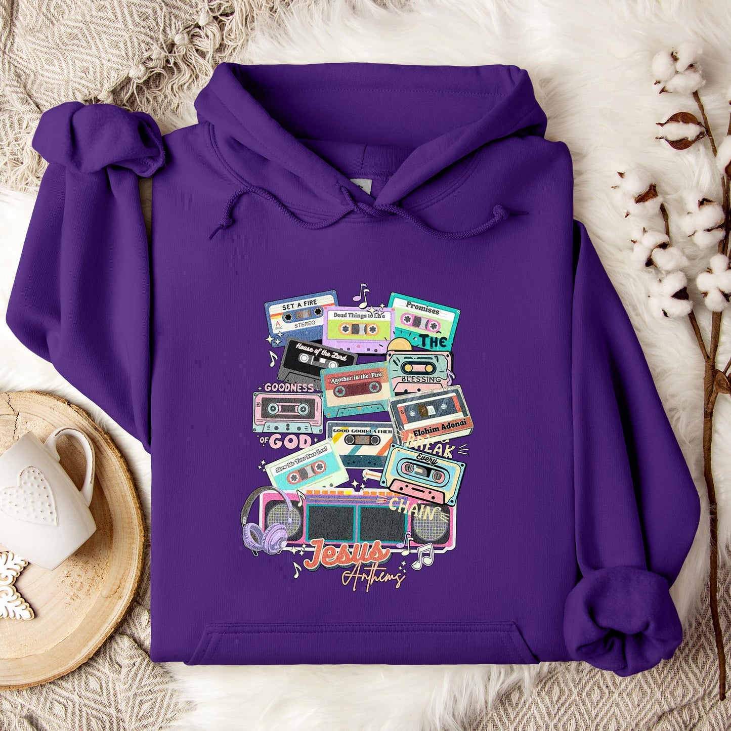 Jesus Anthems Retro 01 Hoodie