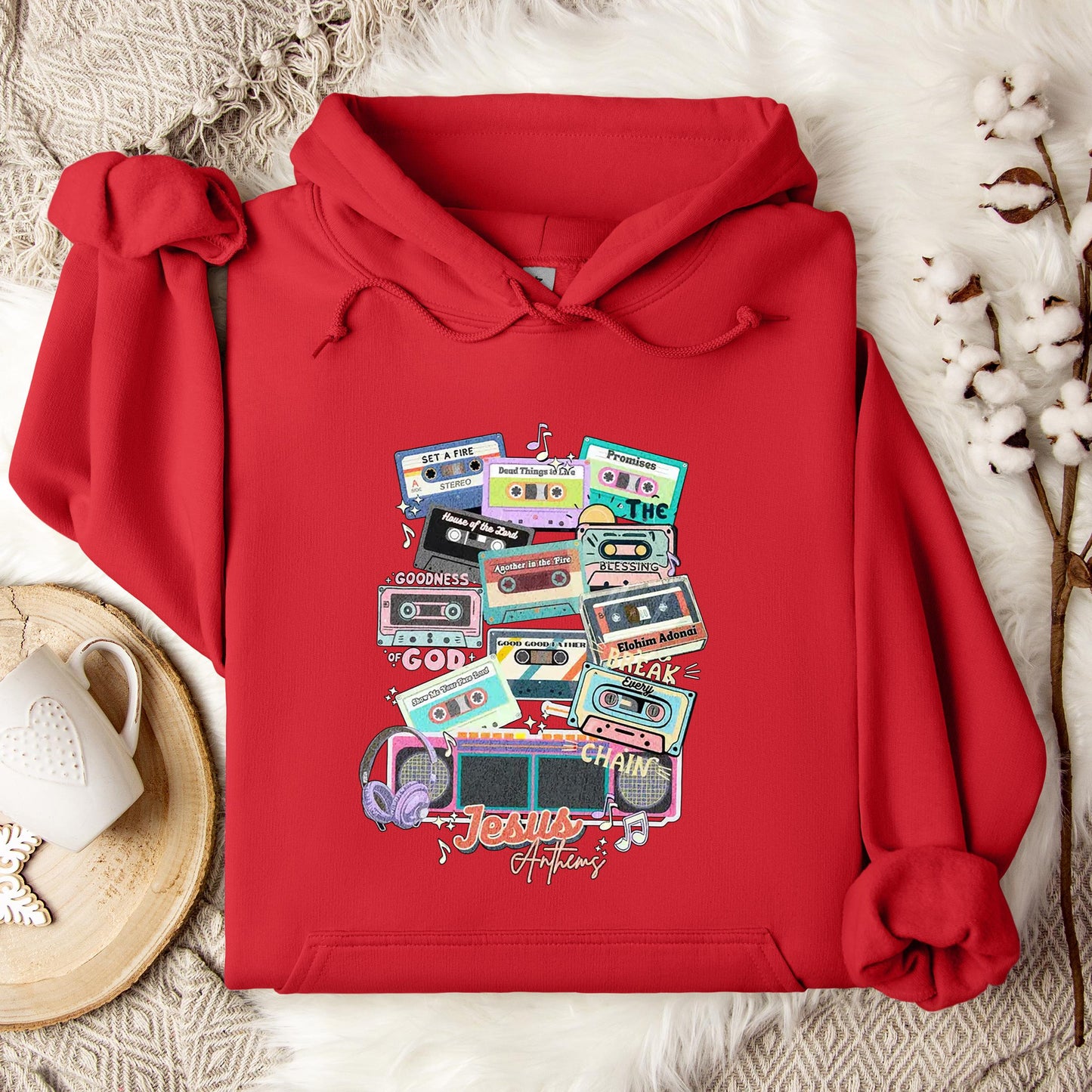 Jesus Anthems Retro 01 Hoodie