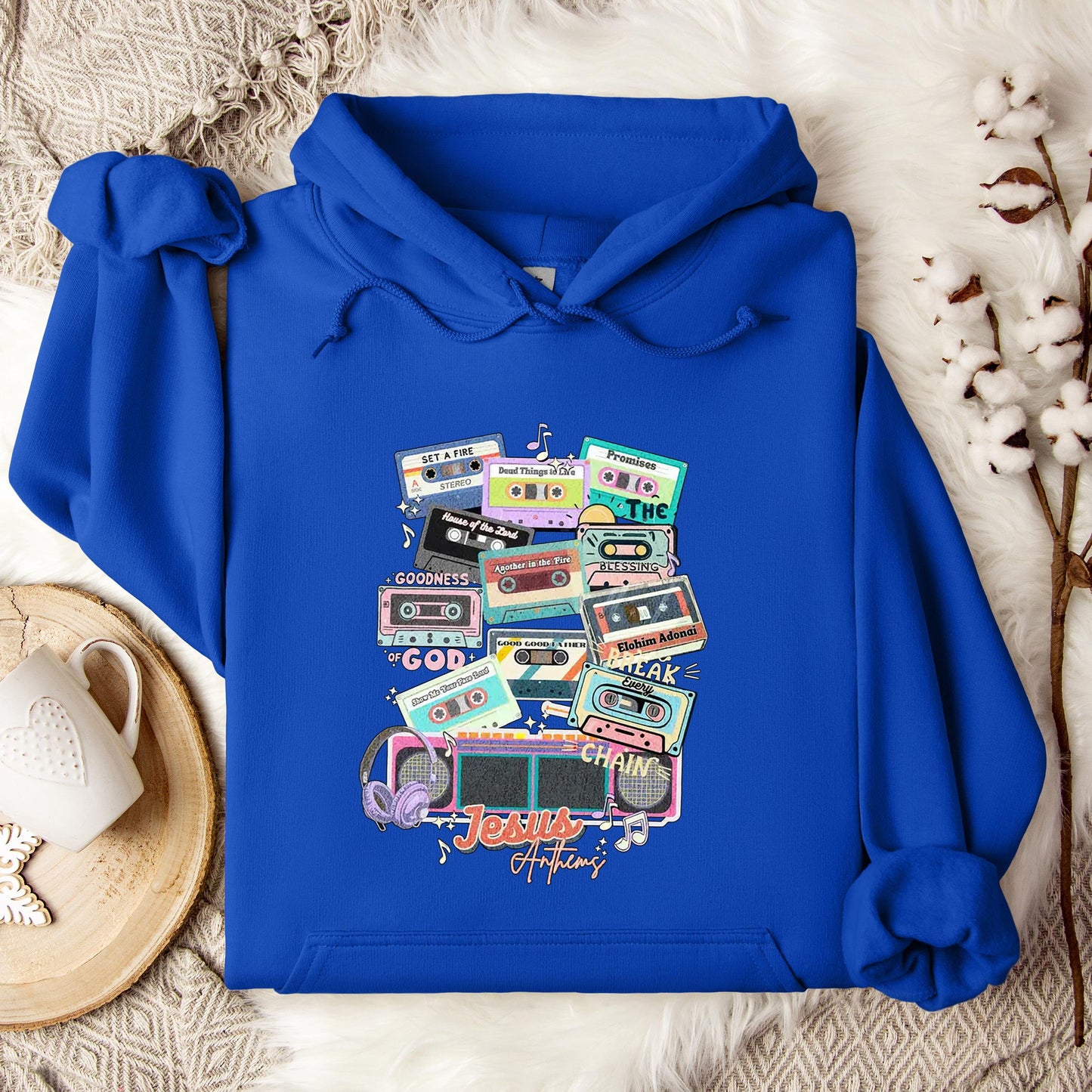 Jesus Anthems Retro 01 Hoodie