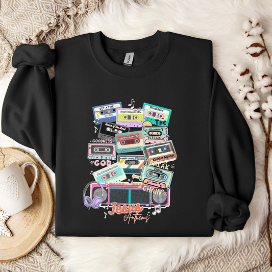Jesus Anthems Retro 01 Sweatshirt