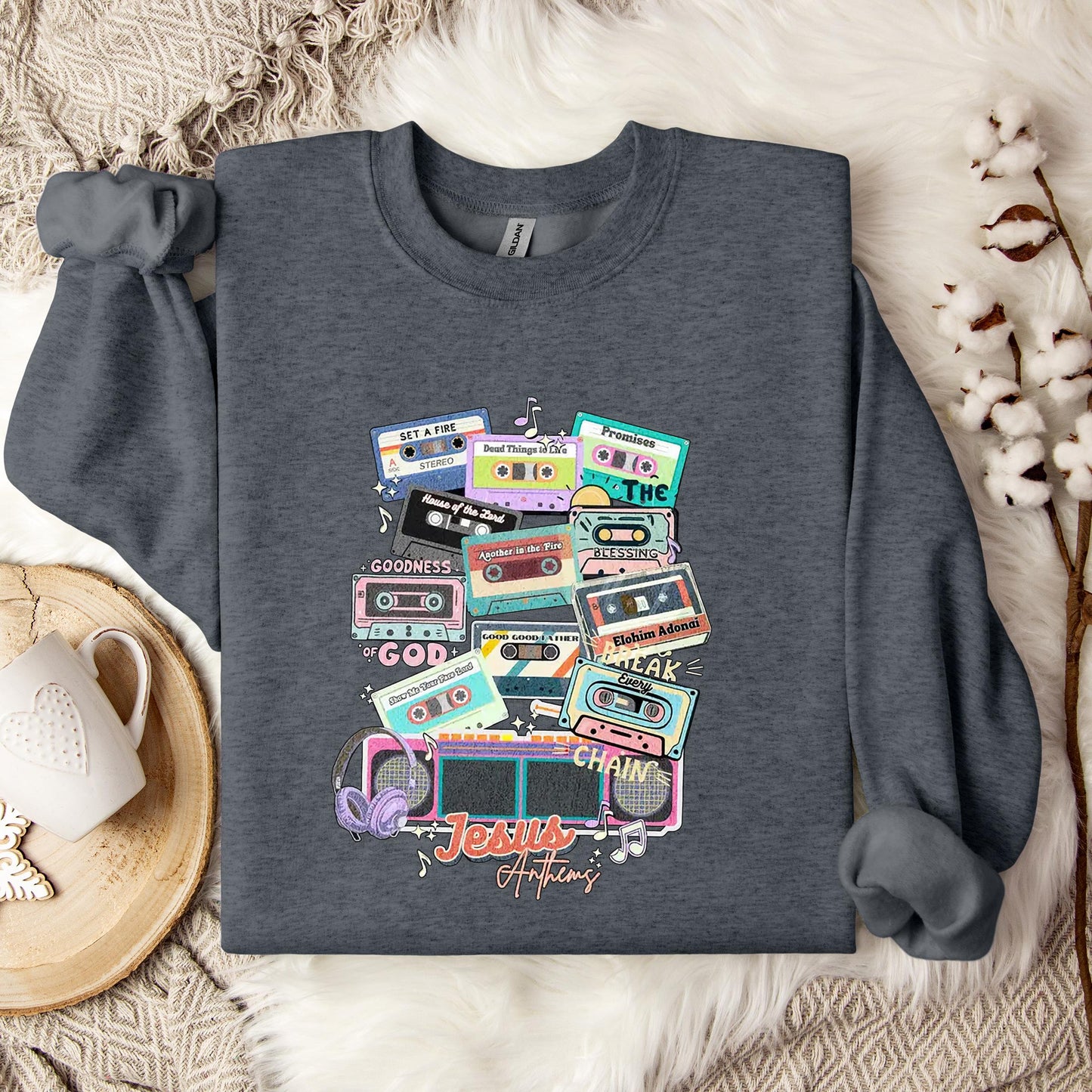 Jesus Anthems Retro 01 Sweatshirt