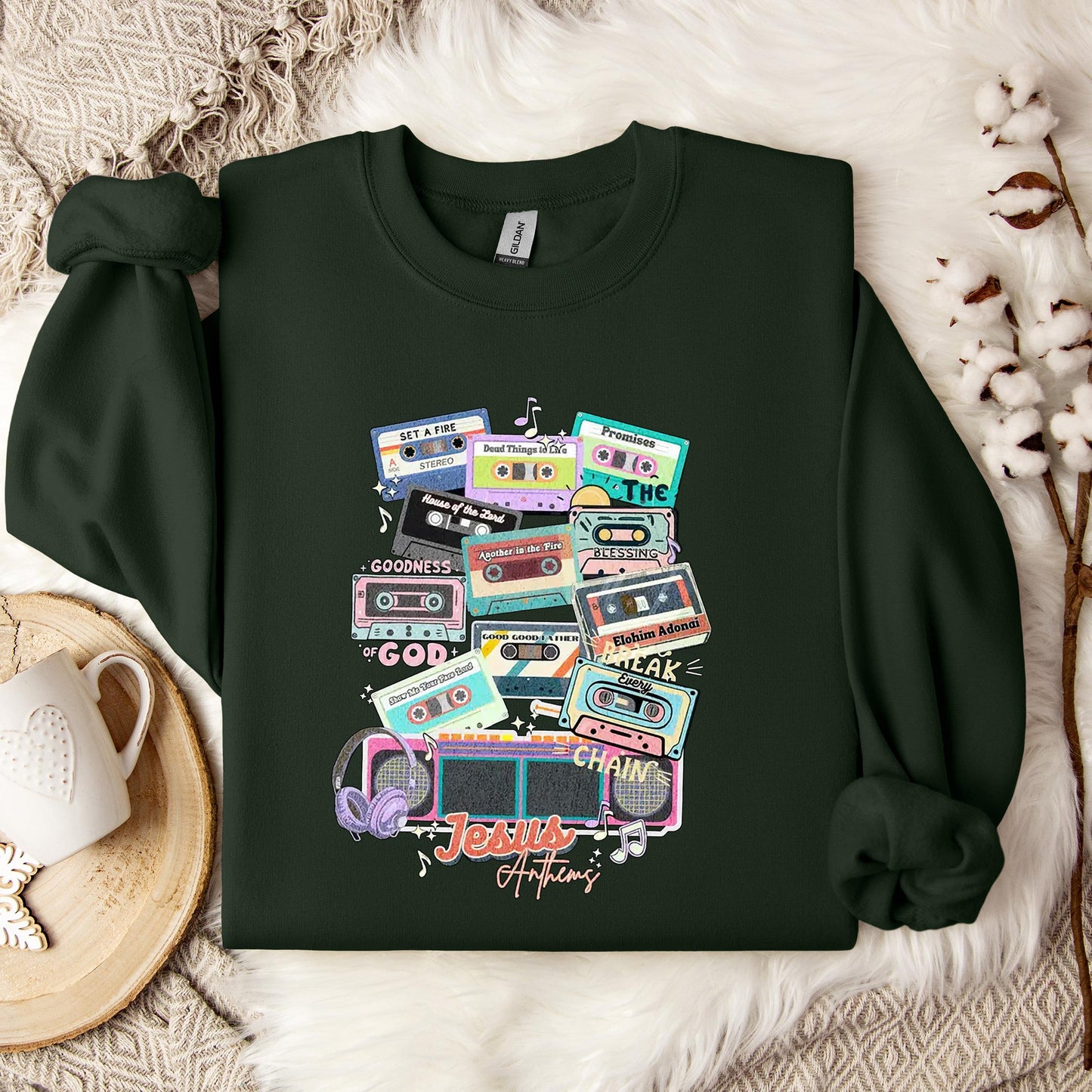 Jesus Anthems Retro 01 Sweatshirt