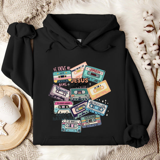 Jesus Anthems Retro Hoodie