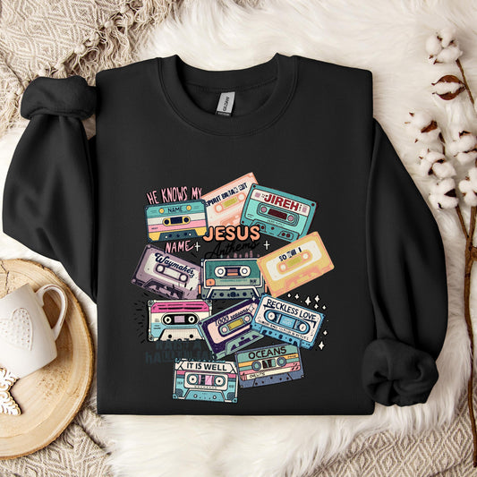 Jesus Anthems Retro Sweatshirt