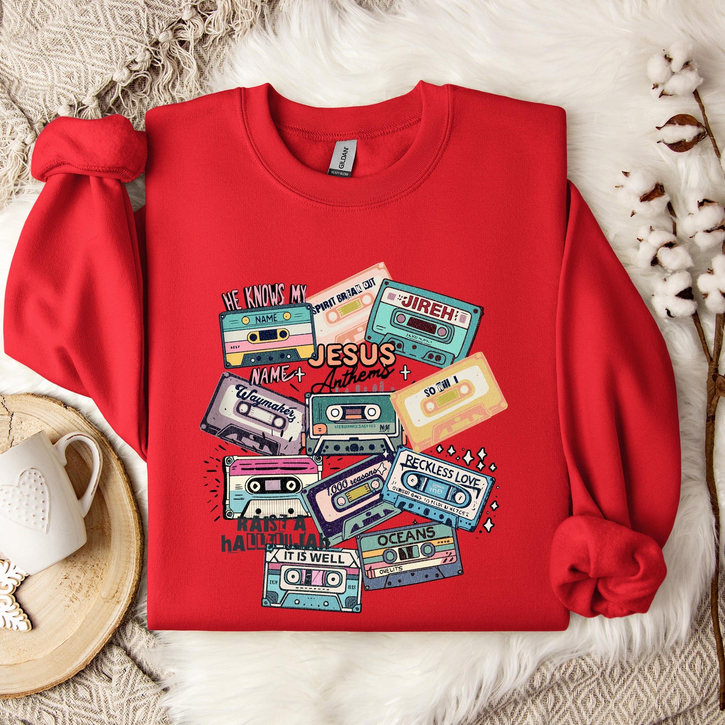 Jesus Anthems Retro Sweatshirt