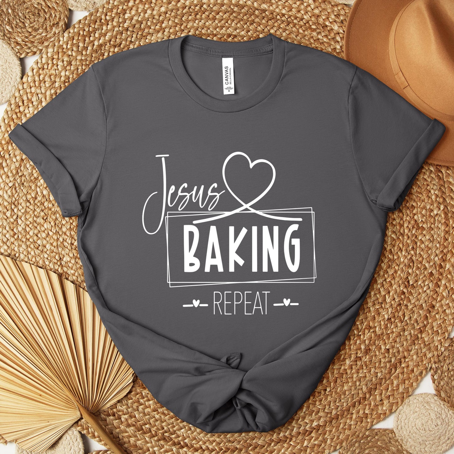 Jesus Baking Repeat Premium T-shirt