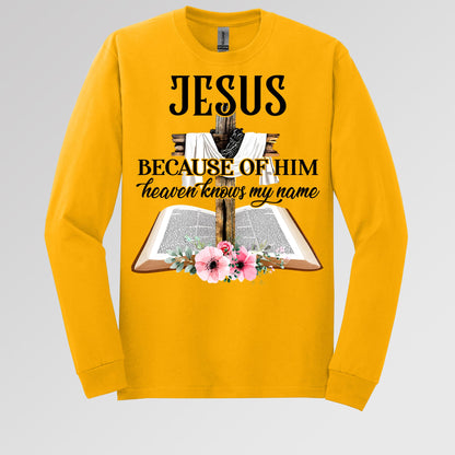 Jesus Because Of Him Heaven Knows My Name 04