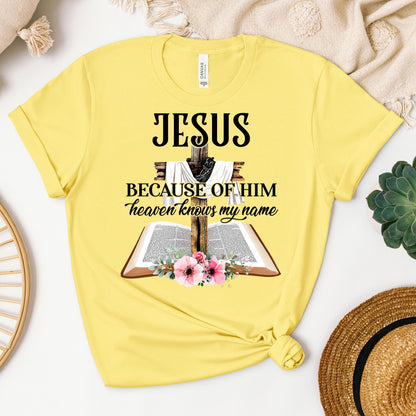 Jesus Because Of Him Heaven Knows My Name 04