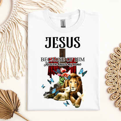Jesus Because Of Him Heaven Knows My Name 05