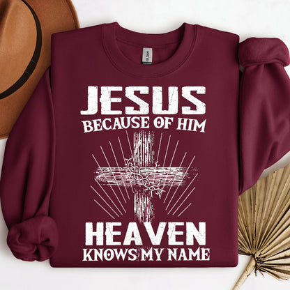 Jesus Because Of Him Heaven Knows My Name 06