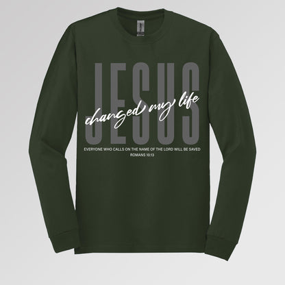 Jesus Changed My Life Romans 10.13 01