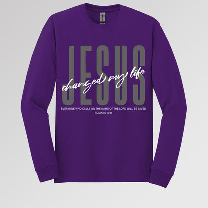 Jesus Changed My Life Romans 10.13 01