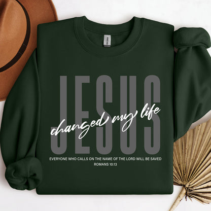 Jesus Changed My Life Romans 10.13 01