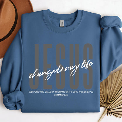 Jesus Changed My Life Romans 10.13 01