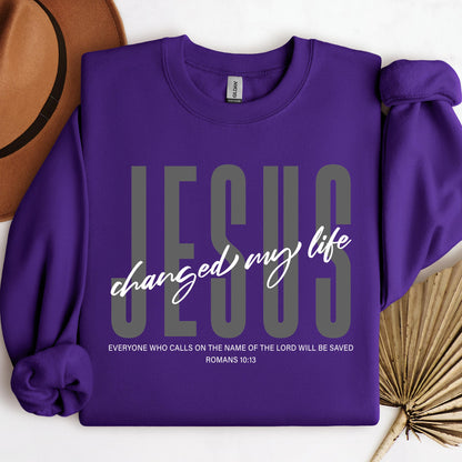 Jesus Changed My Life Romans 10.13 01