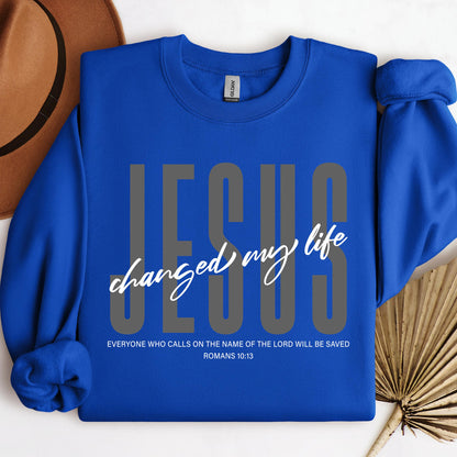 Jesus Changed My Life Romans 10.13 01