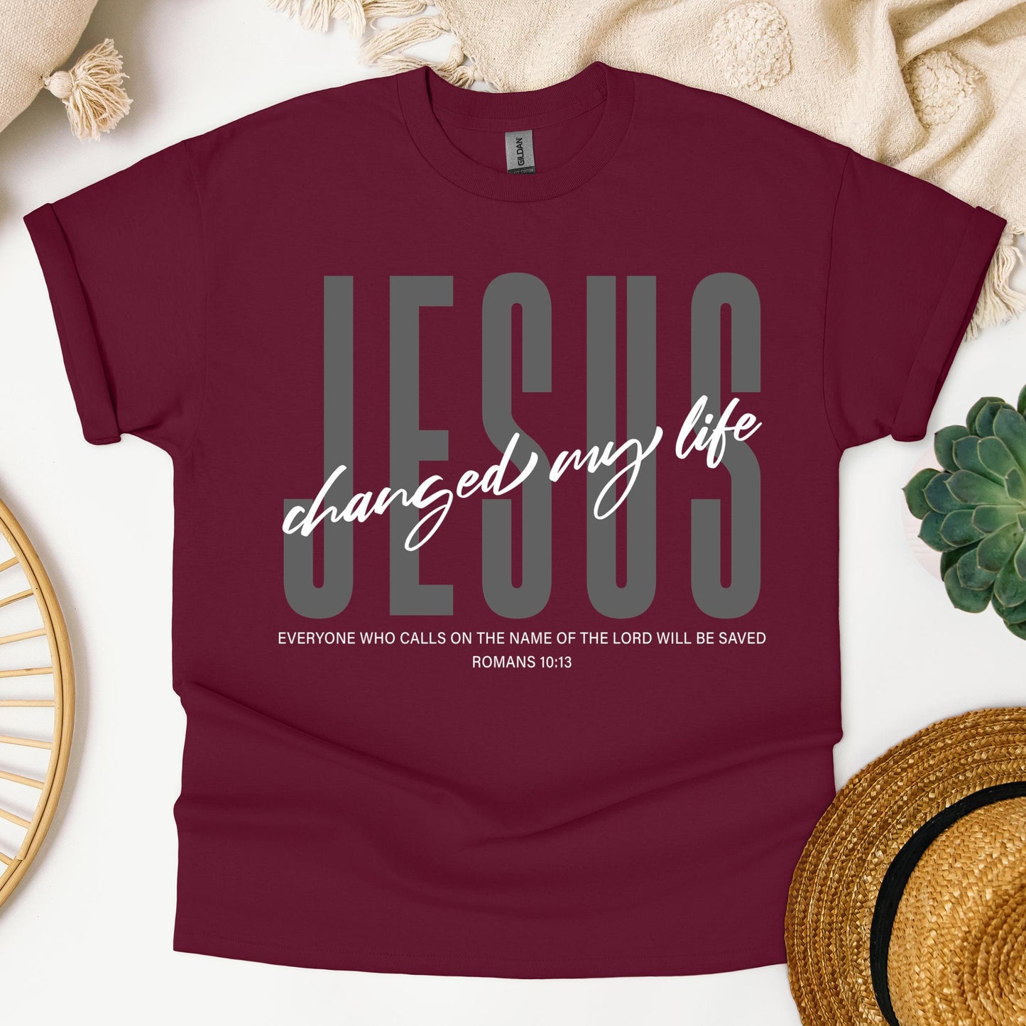 Jesus Changed My Life Romans 10.13 01
