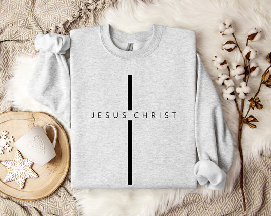 Jesus Christ Cross Sweatshirt