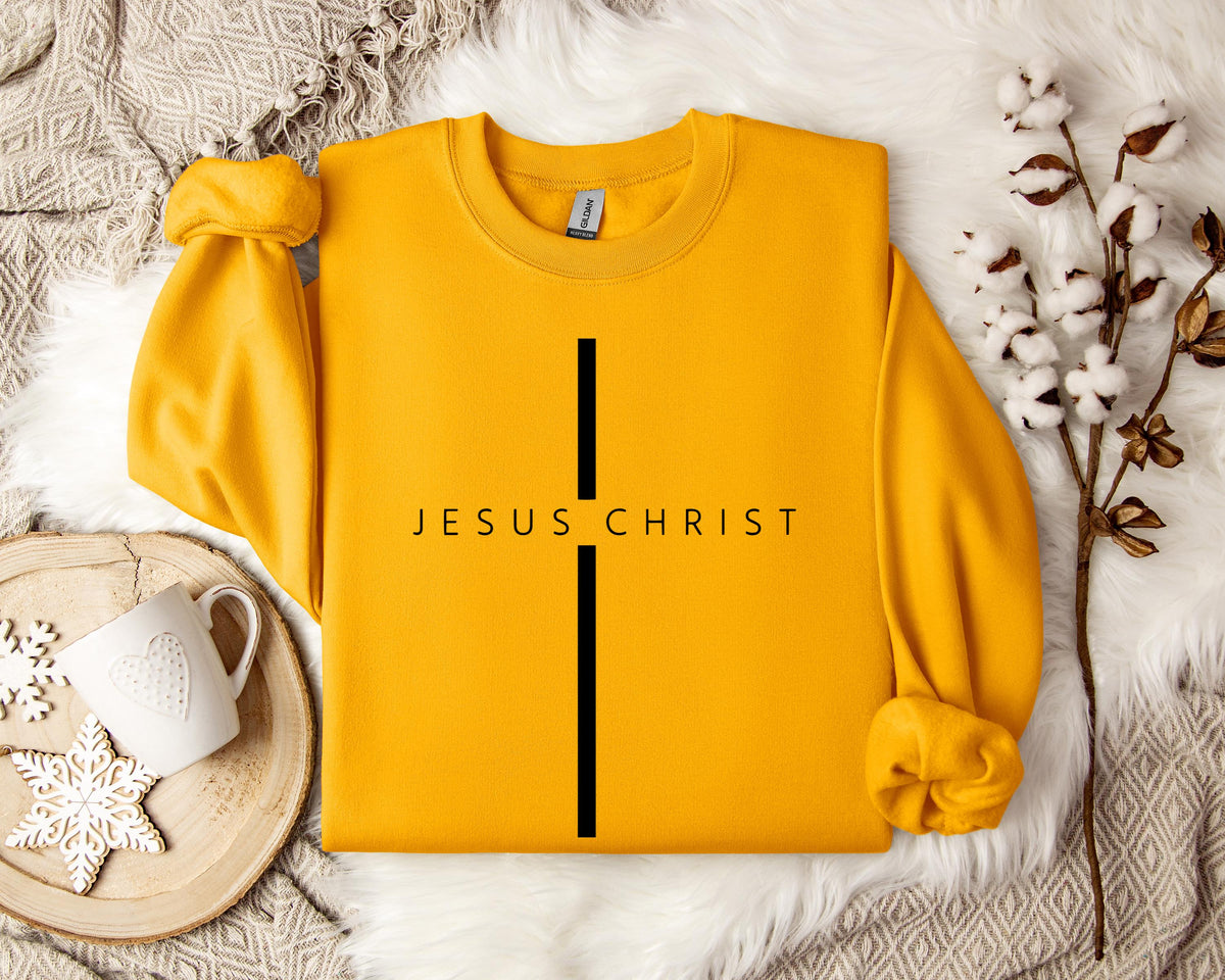 Jesus Christ Cross Sweatshirt