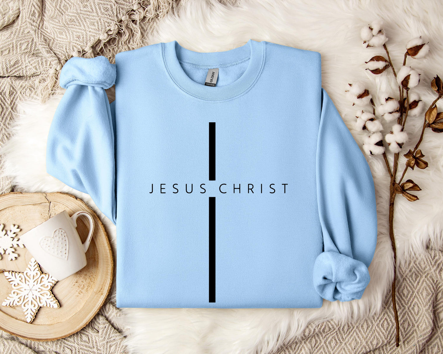 Jesus Christ Cross Sweatshirt