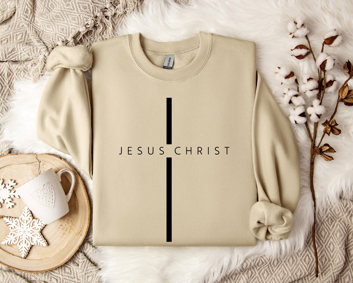 Jesus Christ Cross Sweatshirt
