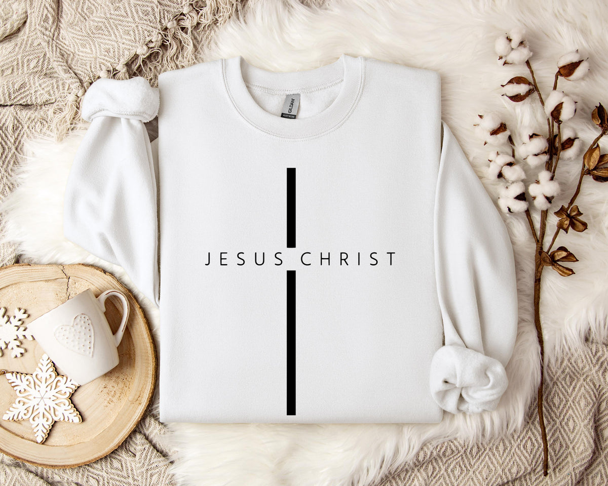 Jesus Christ Cross Sweatshirt