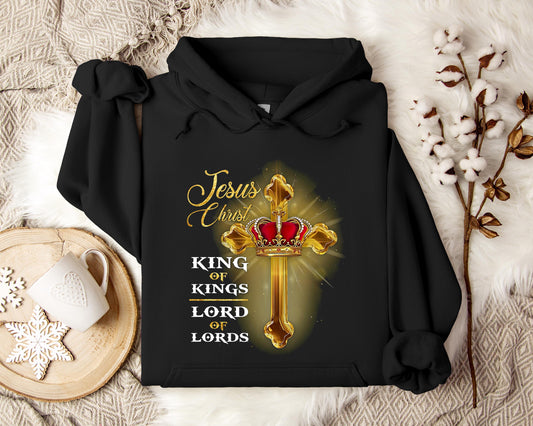 Jesus Christ King Of Kings Lord Of Lords Hoodie