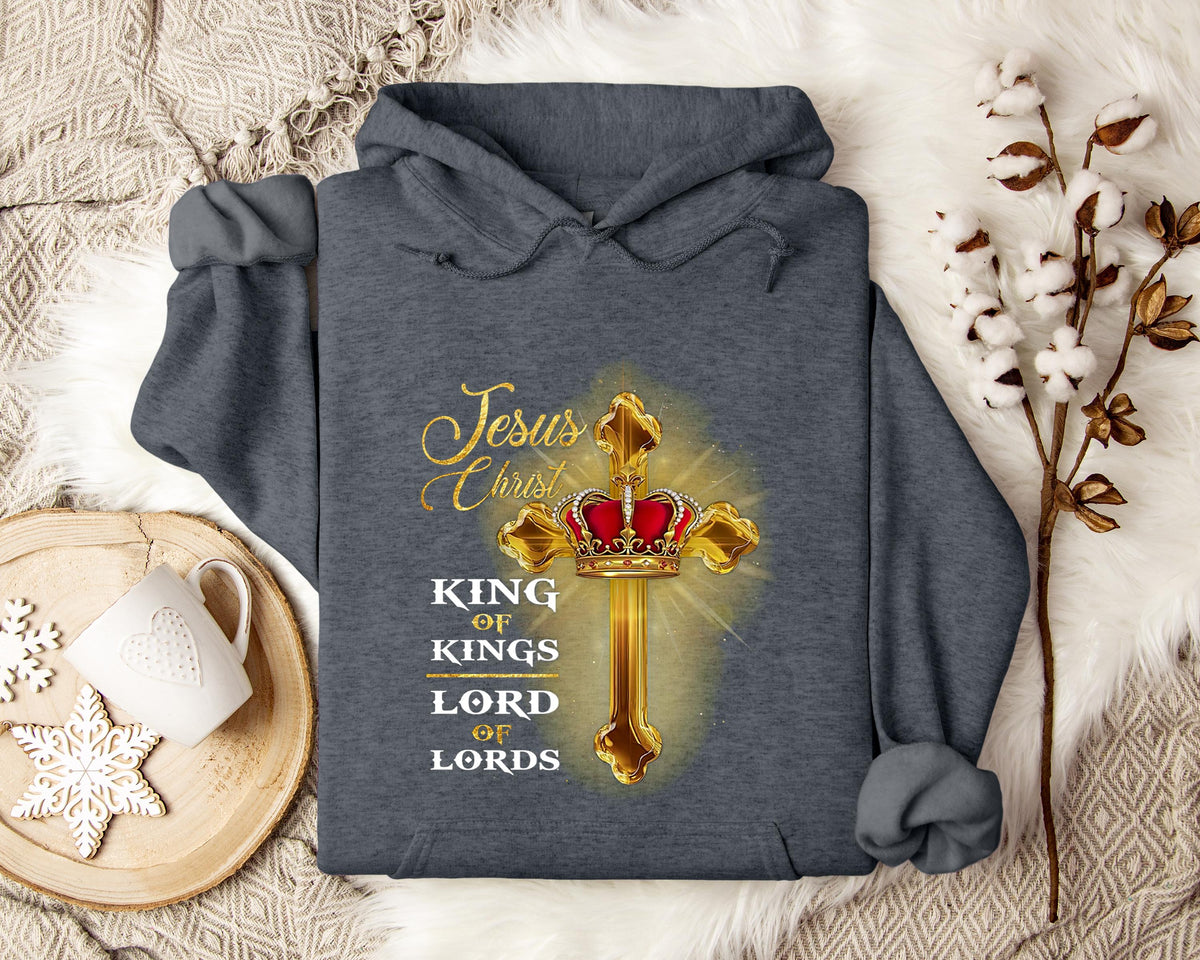 Jesus Christ King Of Kings Lord Of Lords Hoodie