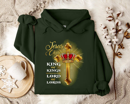 Jesus Christ King Of Kings Lord Of Lords Hoodie
