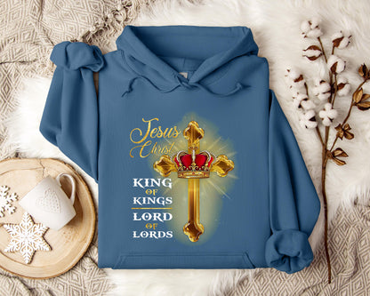 Jesus Christ King Of Kings Lord Of Lords Hoodie