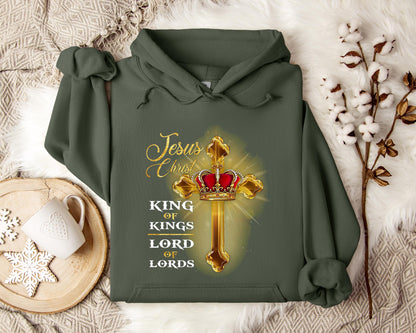Jesus Christ King Of Kings Lord Of Lords Hoodie