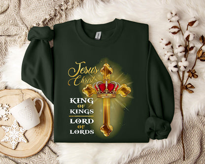 Jesus Christ King Of Kings Lord Of Lords Sweatshirt
